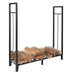 Dagan Steel Log Holder - Black 49" Long x 49" High WR48