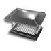 BDM Square Black Galvanized Steel California Chimney Cap in 5/8" Mesh