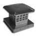 BDM 3" x 3" Pro-Form VCL Termination Cap With Stainless Steel Base
