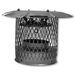 BDM Round Chim-A-Lator Deluxe Fireplace Damper in 5/8" Mesh