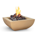 American Fyre Designs 36" Bordeaux Square Fire Bowl FyreStarter Bluetooth | 430-11-H6C