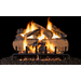 Real Fyre Charred Split Vented Log Set With Optional G31 Burner Kit