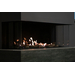 Sierra Flame Toscana 38" 3-Sided Peninsula Direct Vent Linear Gas Fireplace - TOSCANA-38