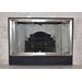 Brusged Steel Preway Fireplace Door