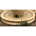 36 Inch Concrete Fire & Water Bowl Fountain, Complete the Fountain with the 77 Inch Lower Basin: Add 77 Inch Lower Basin