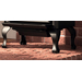 Black Cast Iron Leg with Ash Drawer