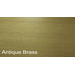 Antique Brass Plated Finish
