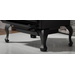 Black Cast Iron Structural Leg Kit with Ash Drawer