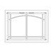 Arch Window Pane Design