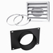 Fresh Air Intake Kit for Stove on Pedestal