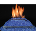 Alterna Ventless FireGlitter Set Witt Black Burner Set 20 Inch, Select Glass Color: Cobalt Blue Glass {GM20-CB]