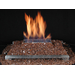 Alterna Ventless FireGlitter Set Witt Black Burner Set 20 Inch, Select Glass Color: Copper Glass [GM20-CU]
