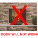 Stone Facing - DOOR WILL NOT WORK