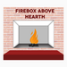 Raised Firebox - INSIDE FIT DOOR ONLY