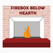 Hearth Lower Than Firebox