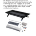CS-Burner - Rectangular-shaped full-pan burner