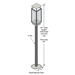 Deck Mount Post & Base