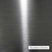Brushed Chrome Overlay Finish (Shiny Finish)