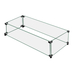 41.5"W x 11.5"D x 6"H Wind Shield