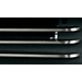 Brushed Nickel Louvers