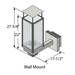 Wall Mount For 50,000 BTU's