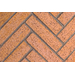 Warm Red Split Herringbone