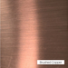 Brushed Copper frame trim, handles & hinges (as shown in main picture)