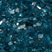 Contemporary fireglass media--Sapphire. 2.25 lbs