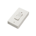 IntelliFire Touch White Wireless Wall Switch [IFT-RC150]