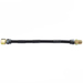 Black Finish Stainless Steel Flexible Gas Connector 3/8" x 24" [JL-0771-OD]