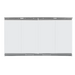 36" Bi-fold glass doors