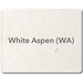 White Aspen Finish