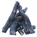 19 Pieces Aged Wood with Fresh Cut Highlights Sedona Concrete Log Set [L-SEDONA]