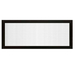 Clean Face Black Surround with Safety Barrier {NEWCOMB-CLEAN-BLK}