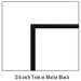 Black Trim Beveled {DF361LBL}