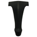 Large Black Queen Anne Legs - 8-3/4"H