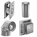 DV Fireplace Top Vent Kit, 4 to 6-in. wall thickness, Incl  SD58DVAE90, SD58DVAHC, SD58DVA06, SD58DVAWTEC {DVVK5TP}