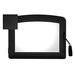 Face Plate, Black