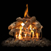 18 Inch  Arizona Weathered Oak Vented Log Set