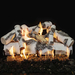 36 Inch Quaking Aspen Vented See-Through Log Set