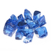 1/2" Poseidon Blue Reflective Fire Glass