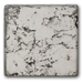 White with Black Wash Fire Table Finish