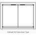 Fremont Masonry Fireplace Door by Portland Willamette, Select Door Type: Cabinet (Twin) Doors