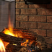 Traditional brick interior liner 36" Peninsula - Weathered Traditional Brick {WTB36-PR}