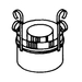 12" Chimney Support {12S-12DM}
