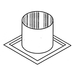 8" Firestop Thimble {38FST}