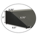 8 1/2" Hood Depth