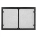 Grand Vista cabinet style mesh doors - Black {GV42BK}