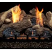 30" 7-Piece Berkley Oak Fiber Ceramic Log Set {BO30-F}