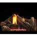 30" 7-Piece Dynamo Burncrete Hybrid Log Set {DY30-H}